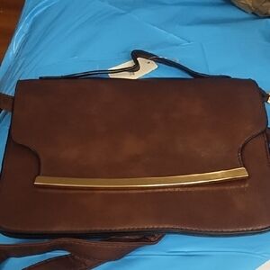 Brown Leather Men's Bag